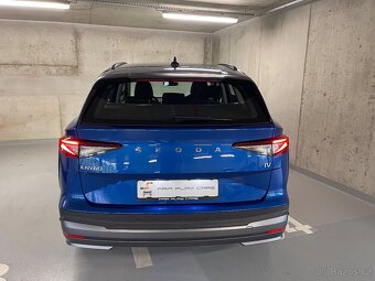Škoda Enyaq 109 kW, Race Blue, krásný stav, DPH - 3