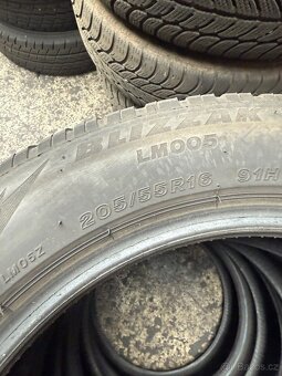 Sada zimních pneu Bridgestone 205/55 r16 - 3