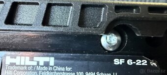 Hitli sf6-22 a Hilti sr-4-22 aku vrtaci skrutkovace nuron - 3