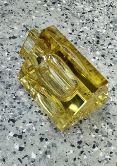 Starý velký Flakon Moser na Parfém 15 cm výška. - 3