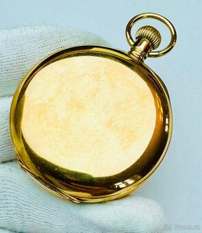 ZACHOVALÉ PÁNSKÉ TŘÍPLÁŠŤOVÉ KAPESNÍ HODINKY OMEGA MLYNÁŘKY - 3