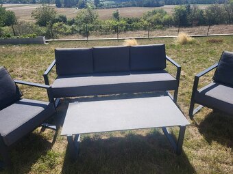 Zahradní sestava VONGE 5 osob černá - 3