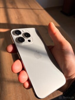 Prodám iPhone 15 pro 128g natural titan 14900 - 3