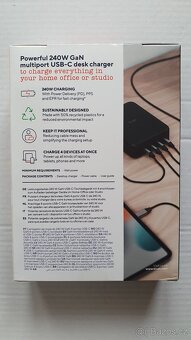 Napájecí adaptér Trust Maxo 240W GaN 4x USB-C (25413) - 3