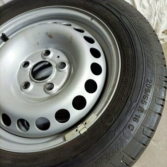 16 C" plechová kola – 5x120 – 6,5J x 16 C" ET52 - 3