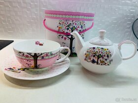 Porcelanovy set na caj - Nove - 3