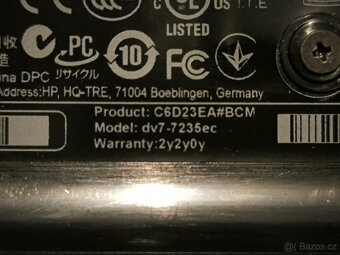 notebook HP DV7-7235ec - 3