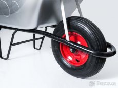 Stavební kolečko Kataro s pozinkovanou korbou 80l - 3