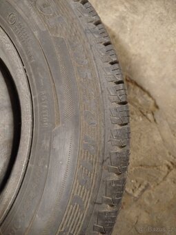 Nové Zimní pneumatiky 205/70 r15c vzorek 9mm - 3