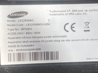 Samsung LCD TV 32" + příslušenství - 3