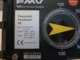 Pneumatický pozicioner P5 PMV - 3