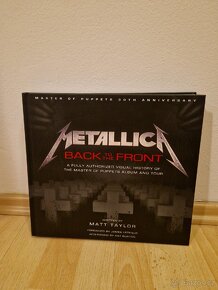 Kniha Metallica - Back to the front - 3