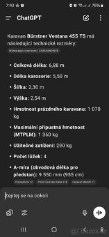 Předstan ke karavanu A -míra 955 cm - 3