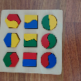 Puzzle - geometrické tvary - 3