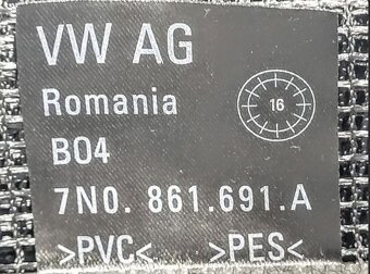 Dělící stěna zavazadlového prostoru Síť SHARAN ALHAMBRA 7N - 3