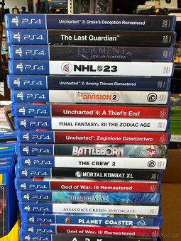 Prodám orig. hry na PlayStation 4 - 3