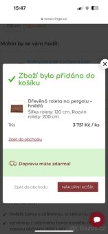 Dřevěné rolety - 3