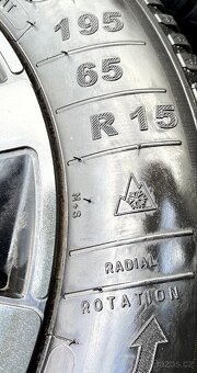 Zimni kola Peugeot Citroen 4x108, R15 195/65, ET20 - 3