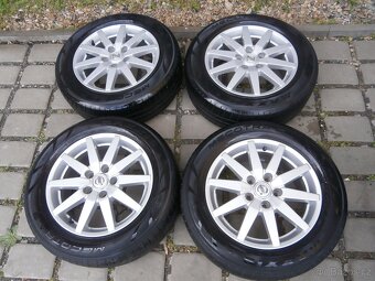 letní alu kola 5 x 114.3 205 60 16 originál nissan - 3