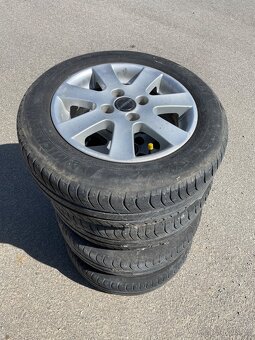 ALU 4x kola s pneu Michelin R14 - 3