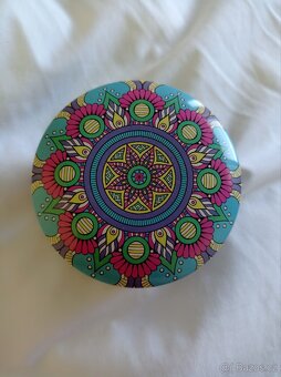Boho svíčka s okvetnimi lístky - 3