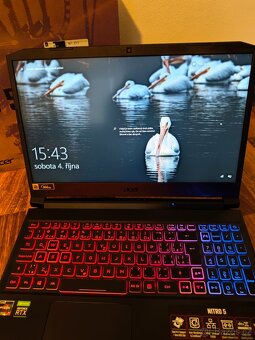 Herní notebook Acer Nitro 5 AN515-45, perfektní stav - 3