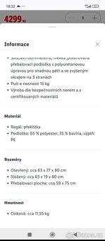 Přebalovací závěsný pult - 3