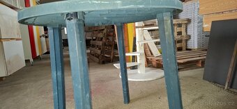 Stůl Plastový Plastový stůl Zahradní stůl - 3