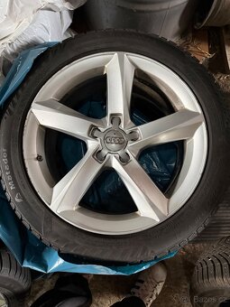 Original ALU Audi A7 se zimním pneu R18 - 3