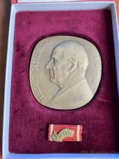 Pamětní medaile - Antonín Zápotocký - 3