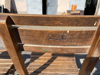 Staré skládací židle - 3