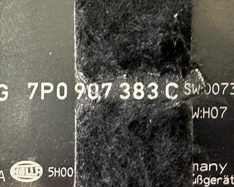 Řídící jednotka tažné zařízení 7P0907383C VW Touareg 7L FL - 3