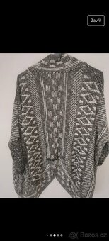 Dámsky černobílý kardigan S. Oliver - 3