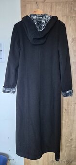 Dámský černý kabát - 3