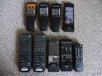 Sony,Onkyo,Marantz,Sharp a jiné -Ovladače- - 3