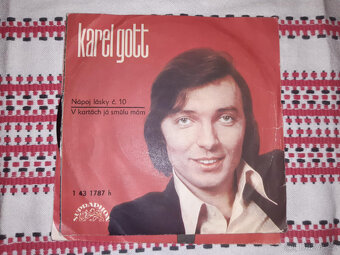 SP deska singly Karel Gott - 3