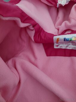 Teplejší bunda do deště vel. 98-110 - 3