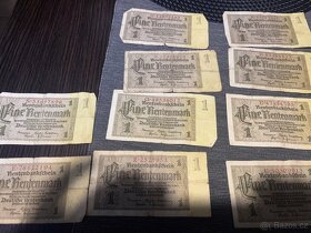 staré německé bankovky - 3