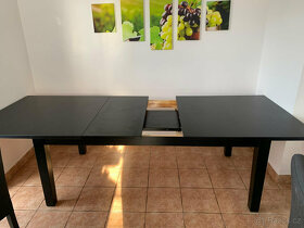 Rozkládací stůl IKEA STORNAS 201/247/293 x 105 cm z masivu - 3