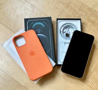 iPhone 12 Pro Max Silver BATERIE 100% TOP - 3