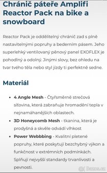 Chránič páteře Amplifi Reactor Pack - 3