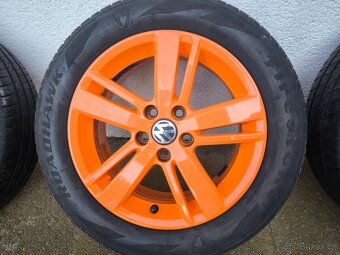Alu kola Škoda, VW 6Jx15H2 ET 40 s pneu 185/60R15 - 3