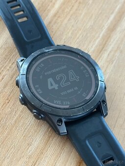 Chytré hodinky Garmin fenix 7 Sapphire Solar EditionBlack DL - 3