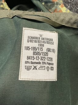 Parka polní BW flecktarn Bundeswehr orig, Gr. 16 - 3