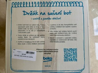 DRŽÁK DO SUŠIČKY - BEKO SET 439 - 3