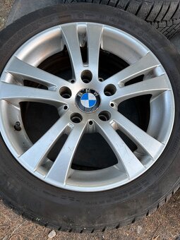 ALU originál BMW 16” 5x120 pneu Continental 205/55/16 - 3