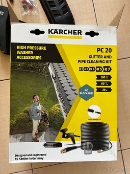 Sada na čištění okapů a potrubí Kärcher PC 20, 20 m - 3