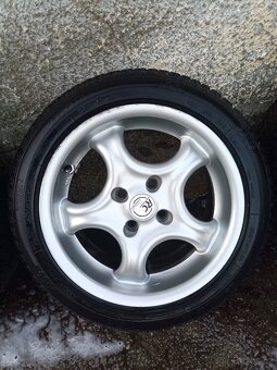 Německá alu sada RCD R15 4x100 zimní 195/50 - 3