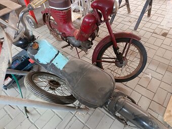 Jawa 550 - 2x + originální brašna na pařeza - 3