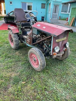 Traktor domácí výroby Škoda 1202 - 3